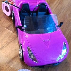 Car toy! Pink with seat belts